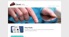 Desktop Screenshot of cocoacake.net