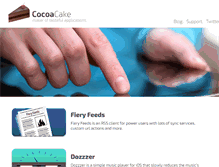Tablet Screenshot of cocoacake.net